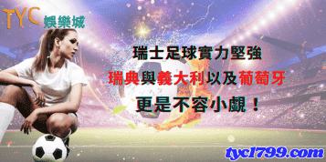 瑞士足球實力堅強,瑞典與義大利以及葡萄牙更是不容小覷!