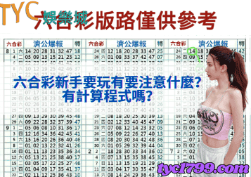 六合彩新手要玩有要注意什麼？有計算程式嗎？