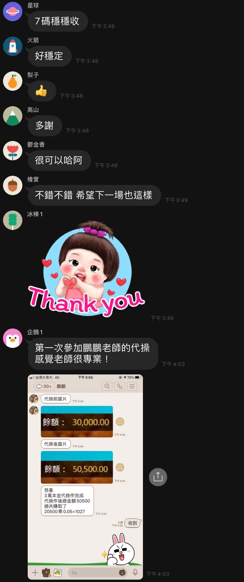 3.免費運彩分析群組有百人 真的才十人?