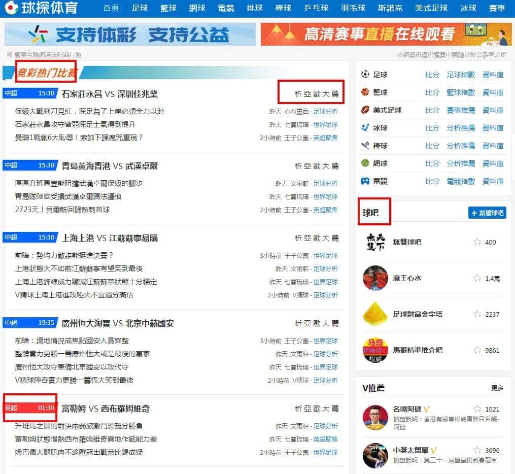 足球運彩分析網