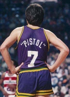 NBA 玩運彩 Pete Maravich 手槍皮特