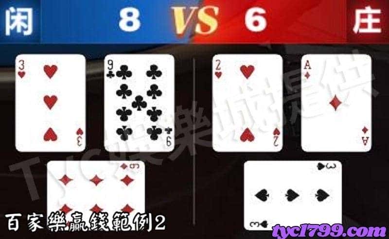 (百家樂贏錢範例2)