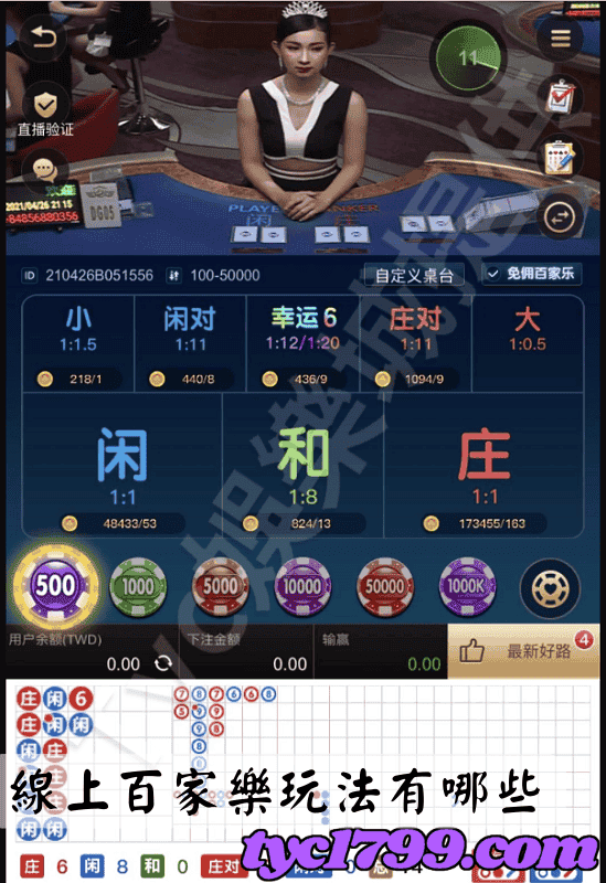 線上百家樂玩法有哪些