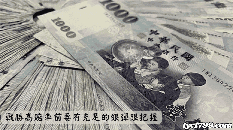 戰勝高賠率前要有充足的銀彈跟把握