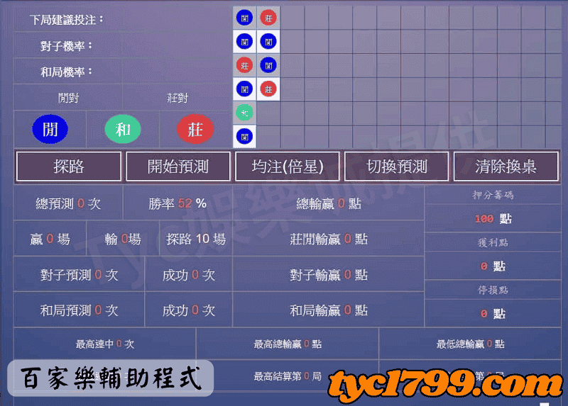 百家樂輔助程式