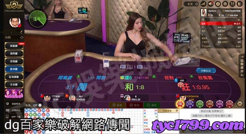 dg百家樂破解網路傳聞