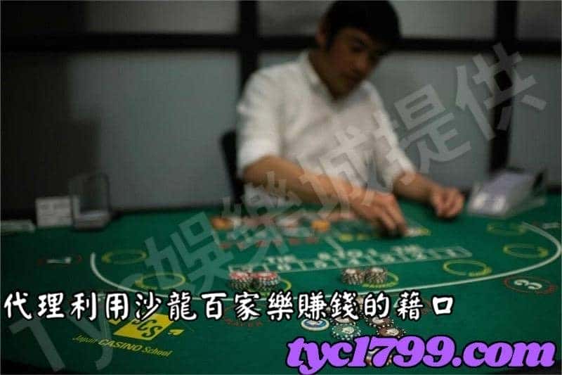 代理利用沙龍百家樂賺錢的藉口