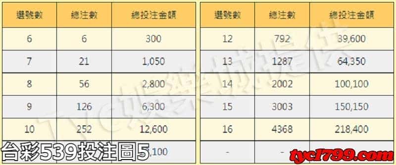 台彩539投注圖5