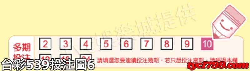 台彩539投注圖6