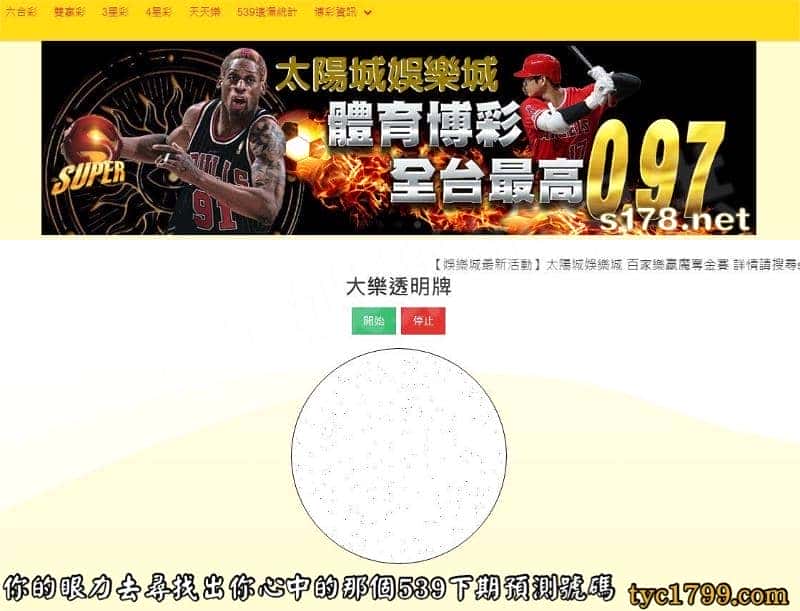 你的眼力去尋找出你心中的那個539下期預測號碼