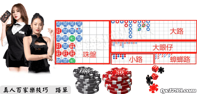 真人百家樂技巧  路單